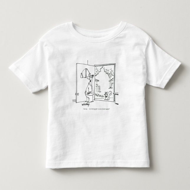 Empty Bird Feeder Toddler T-Shirt (Front)