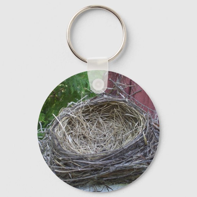 Empty Bird's Nest Key Ring (Front)