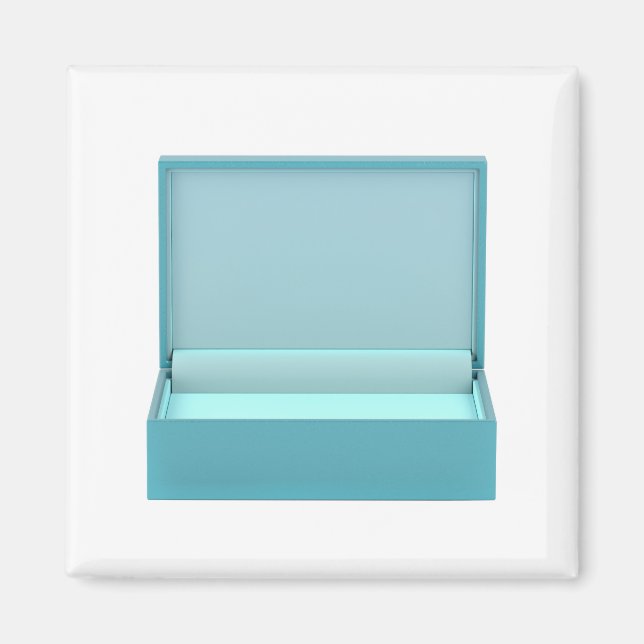 Empty box for jewellery or gifts magnet (Front)