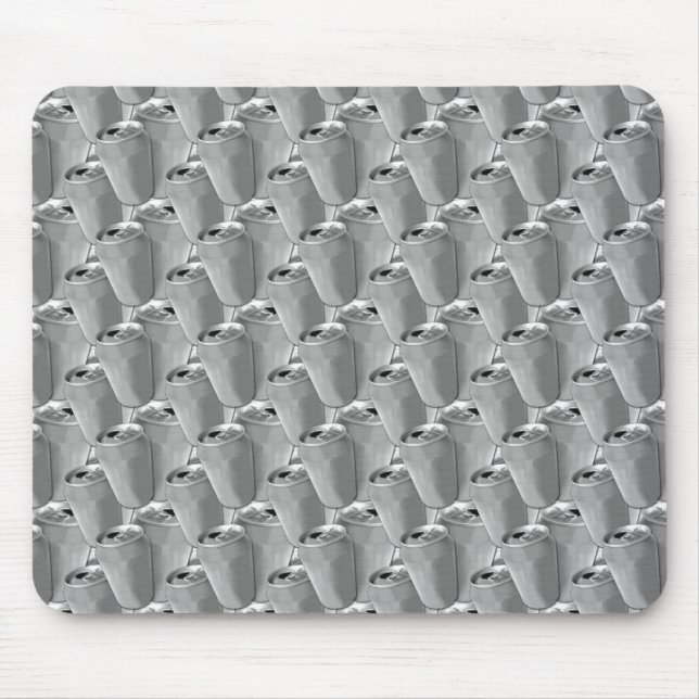 Empty Cans Pattern Mouse Mat (Front)