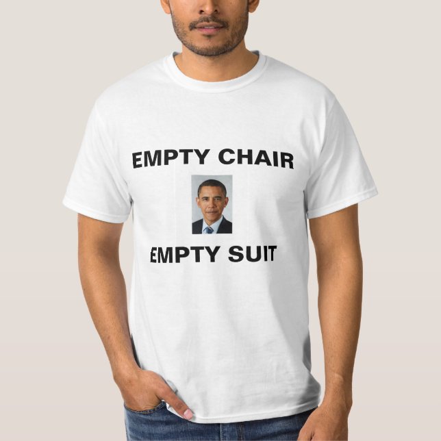 Empty chair, empty suit T-Shirt (Front)