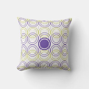 Empty circles cushion