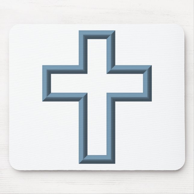 Empty cross mouse mat (Front)