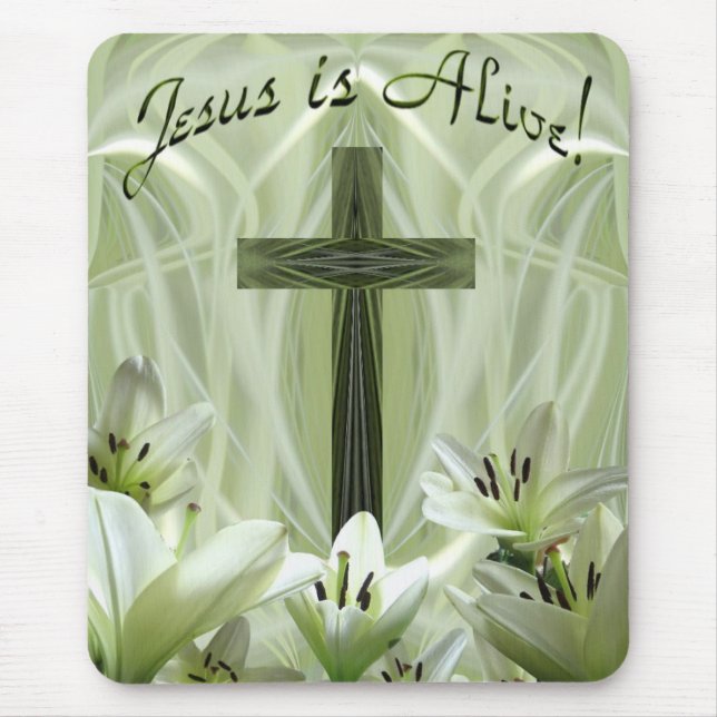 Empty Cross! Mouse Mat (Front)