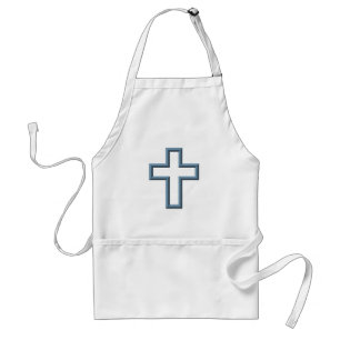 Empty cross standard apron