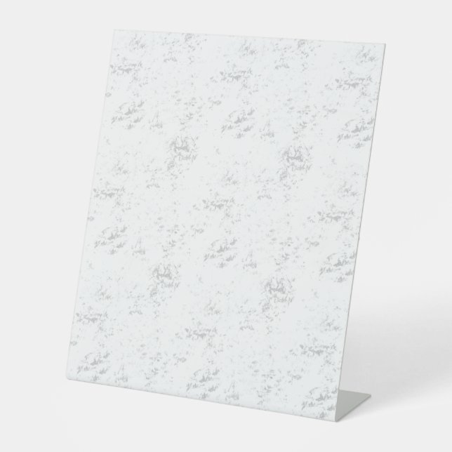 Empty Design Eighteen Pedestal Sign (Front)