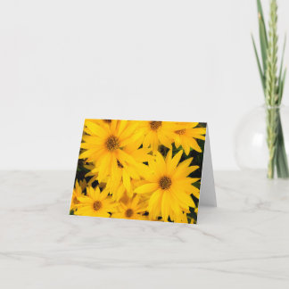 empty greeting/thank you card