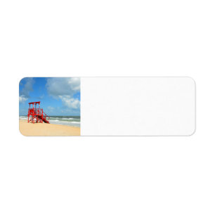 empty lifeguard station
