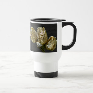 Empty Lily Seed Pods Coordinating Items Travel Mug