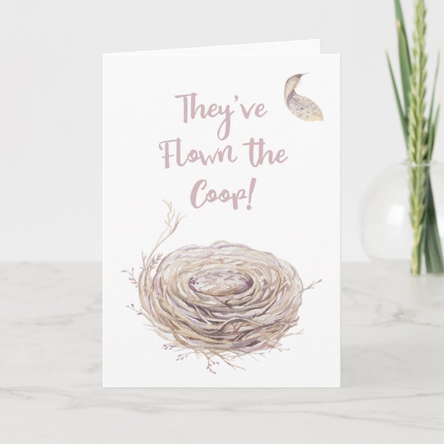 Empty Nest Announcement (Front)