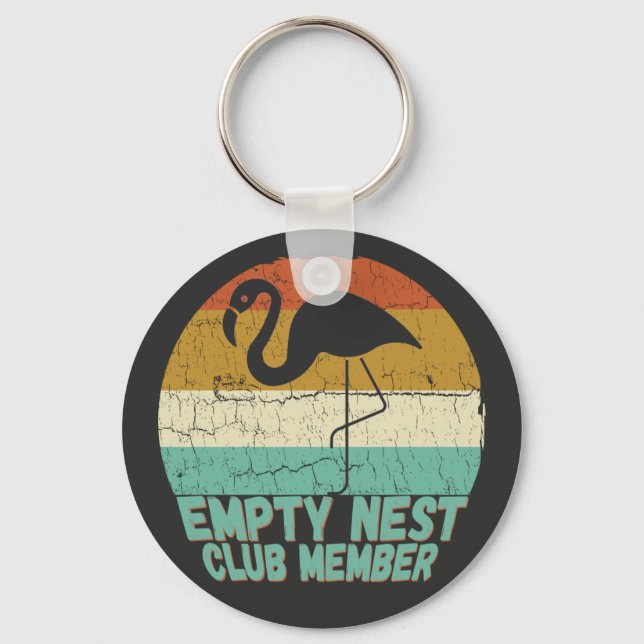 Empty Nest Club, Proud New Member Key Ring (Front)