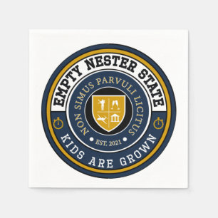 Empty Nester Party - Kids Are Grown Napkins