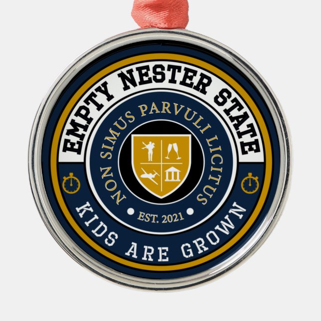 Empty Nester State - Kids Are Grown -  Ornament (Front)