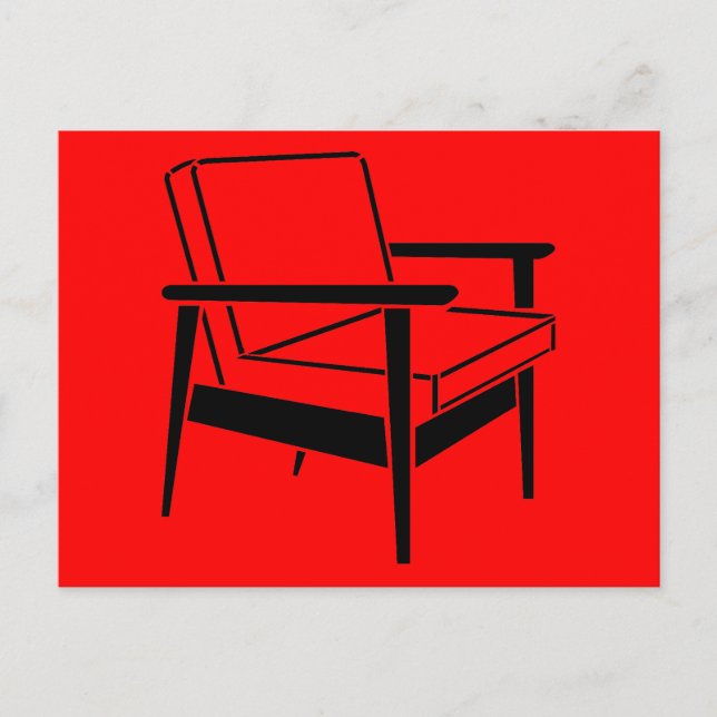 Empty Office Chair Postcard (Front)