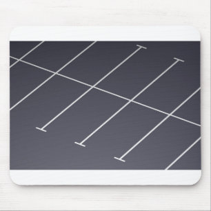 Empty parking lot mouse mat