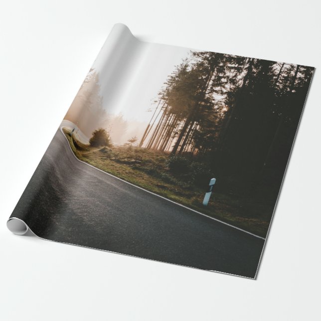 EMPTY RAOD WRAPPING PAPER (Unrolled)