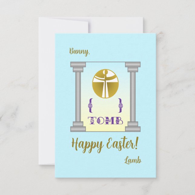 Empty Tomb Card (Front)