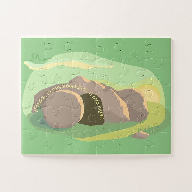 Empty Tomb I Stone! Moved to Yonder Place! I 30-Pc Jigsaw Puzzle (Horizontal)