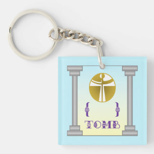 Empty Tomb Key Ring