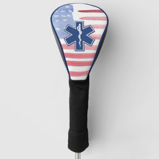 EMS Ambulance Patriotic Golf Head Cover