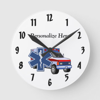 EMS Ambulance Round Clock