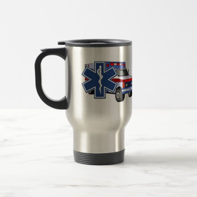 EMS Ambulance Travel Mug (Left)