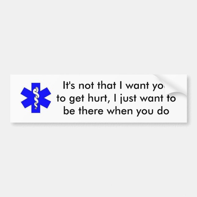 EMS Bumper Sticker (Front)