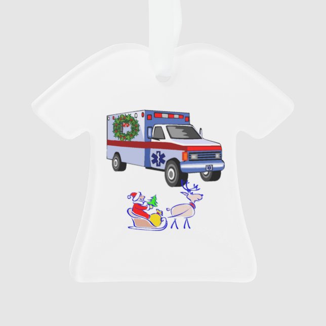 EMS Christmas Ornament (Front)