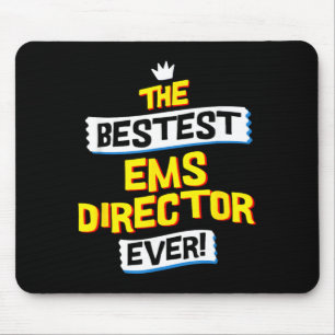 Ems Director Job Occupation Funny Sarcastic Quote Mouse Mat