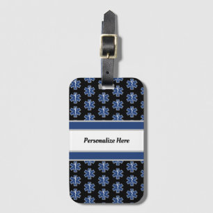 EMS Emergency Logo     Luggage Tag