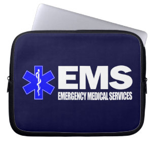 EMS -Emergency Medical Services Laptop Sleeve