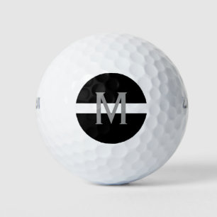 EMS EMT Thin White Line Monogram Golf Balls