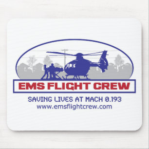 EMS Flight Crew Rotorwing Mouse Mat