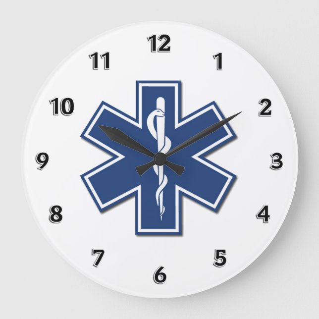 EMS Gifts Large Clock (Front)