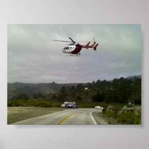 EMS Helicopter Poster