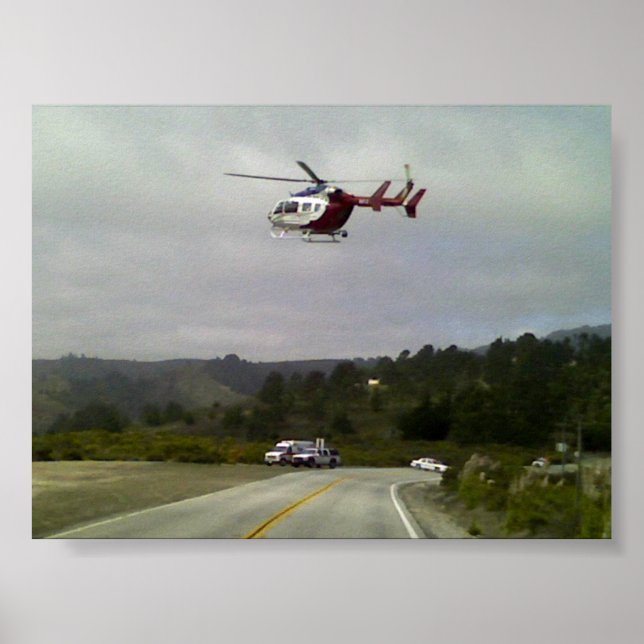 EMS Helicopter Poster (Front)