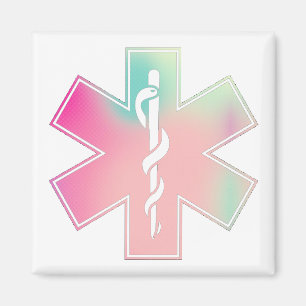 EMS Logo - "Cotton Candy" Magnet