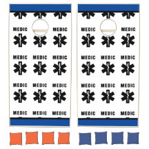EMS Medic Cornhole Set