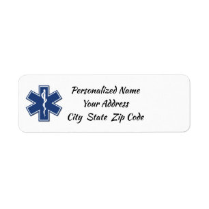 EMS Star of Life Label