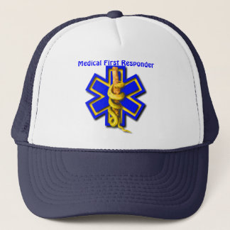 EMS Star of Life Medical First Responder Trucker Hat