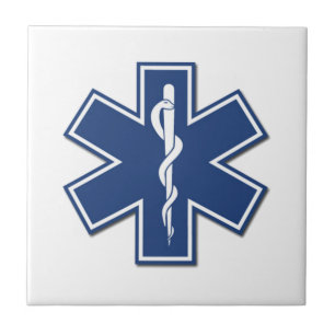 EMS Star of Life Tile