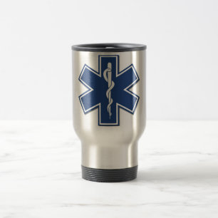 EMS Star of Life Travel Mug