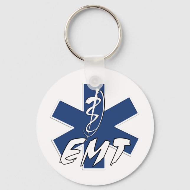 EMT Active Duty Key Ring (Front)