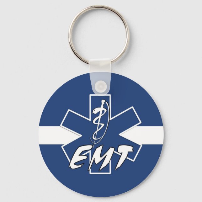 EMT Active Duty Key Ring (Front)