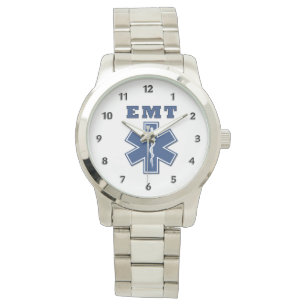 EMT Blue Star of Life Watch