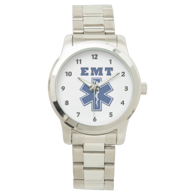 EMT Blue Star of Life Watch (Front)