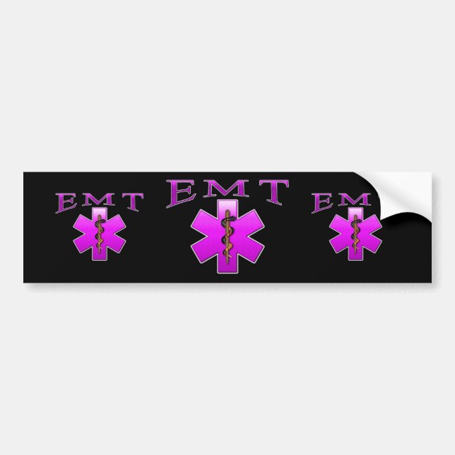 EMT BUMPER STICKER (Front)