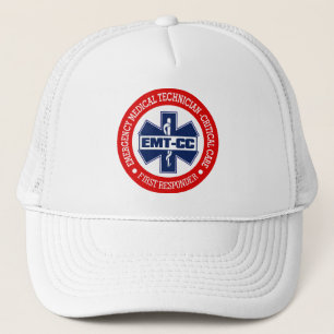 EMT-CC (Emergency Medical Tech -Critical Care) Trucker Hat