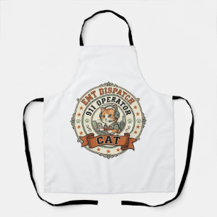 EMT Dispatch 911 Operator Cat EMT Dispatch 911 Ope Apron