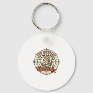 EMT Dispatch 911 Operator Cat EMT Dispatch 911 Ope Key Ring